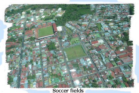 soccer fields