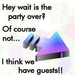 The guests are coming!!!!!!!