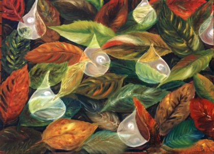 Leaves - painting