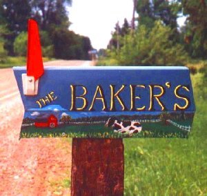 Baker mailbox 