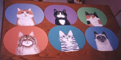 cat placemats